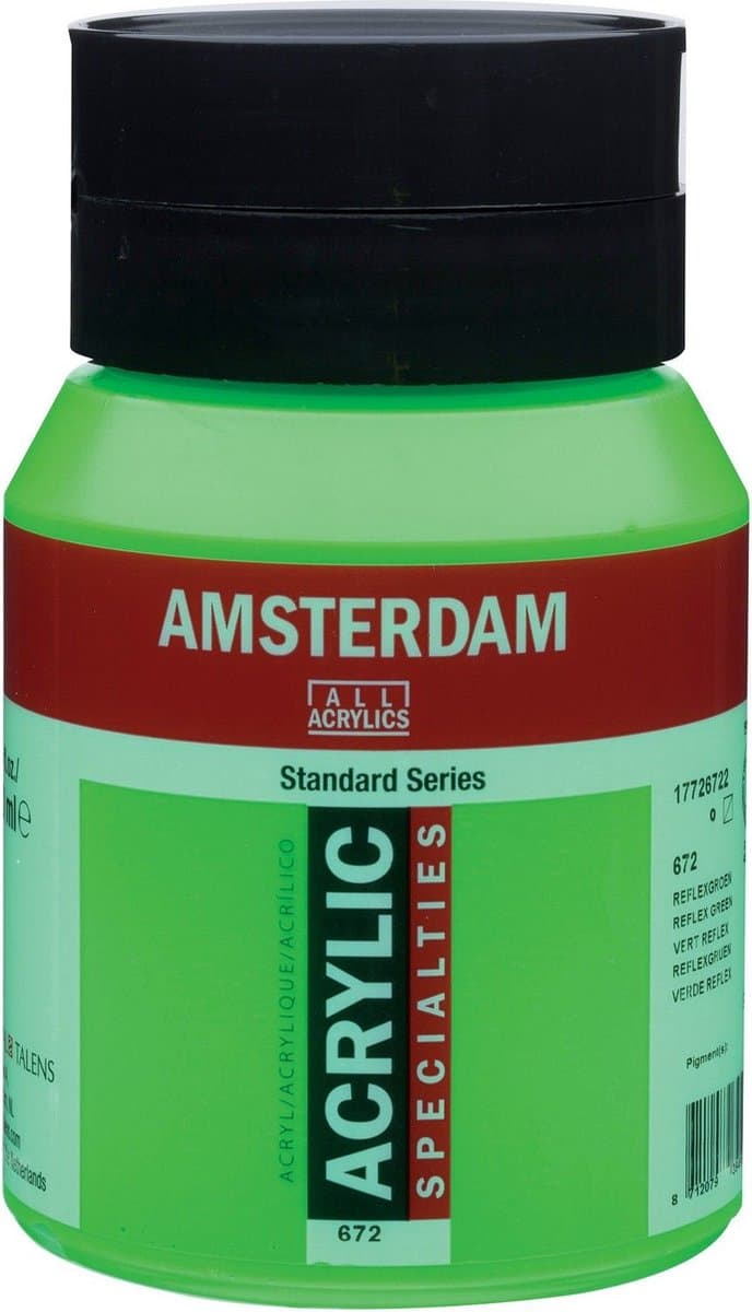 Amsterdam Standard Series Acrylverf - 500 ml 672 Reflexgroen