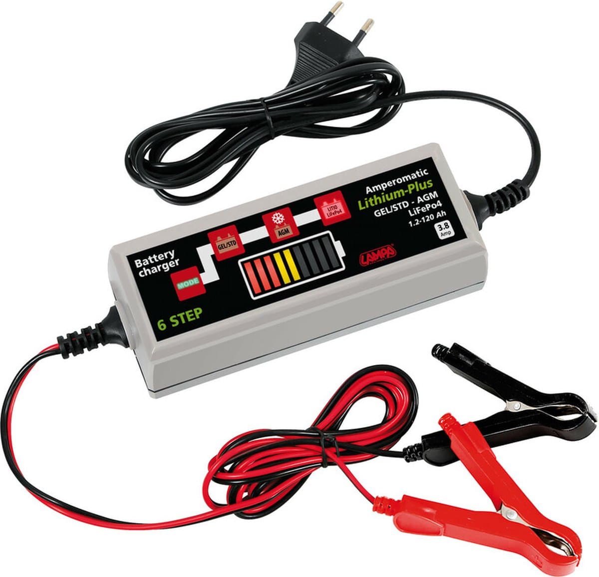 Lampa Lithium Druppellader - 62W/3.8A - Auto - Motor - Scooter - Caravan - Boot - 12V