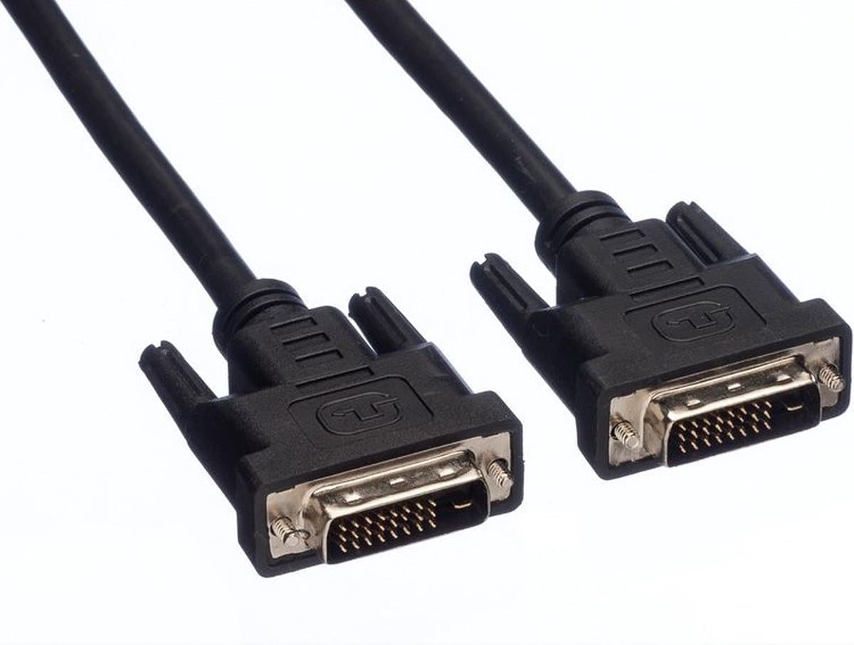 DVI-D Dual Link monitor kabel / zwart - 2 meter