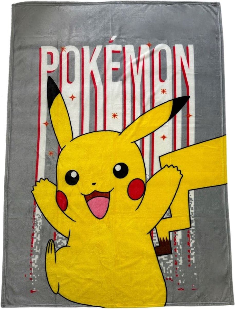Pokémon - fleece deken - 130x180cm (plaid)