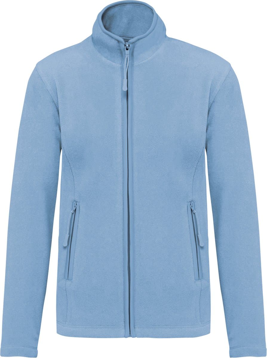 Kariban Microfleece met rits dames K907 - sky blue - 4XL