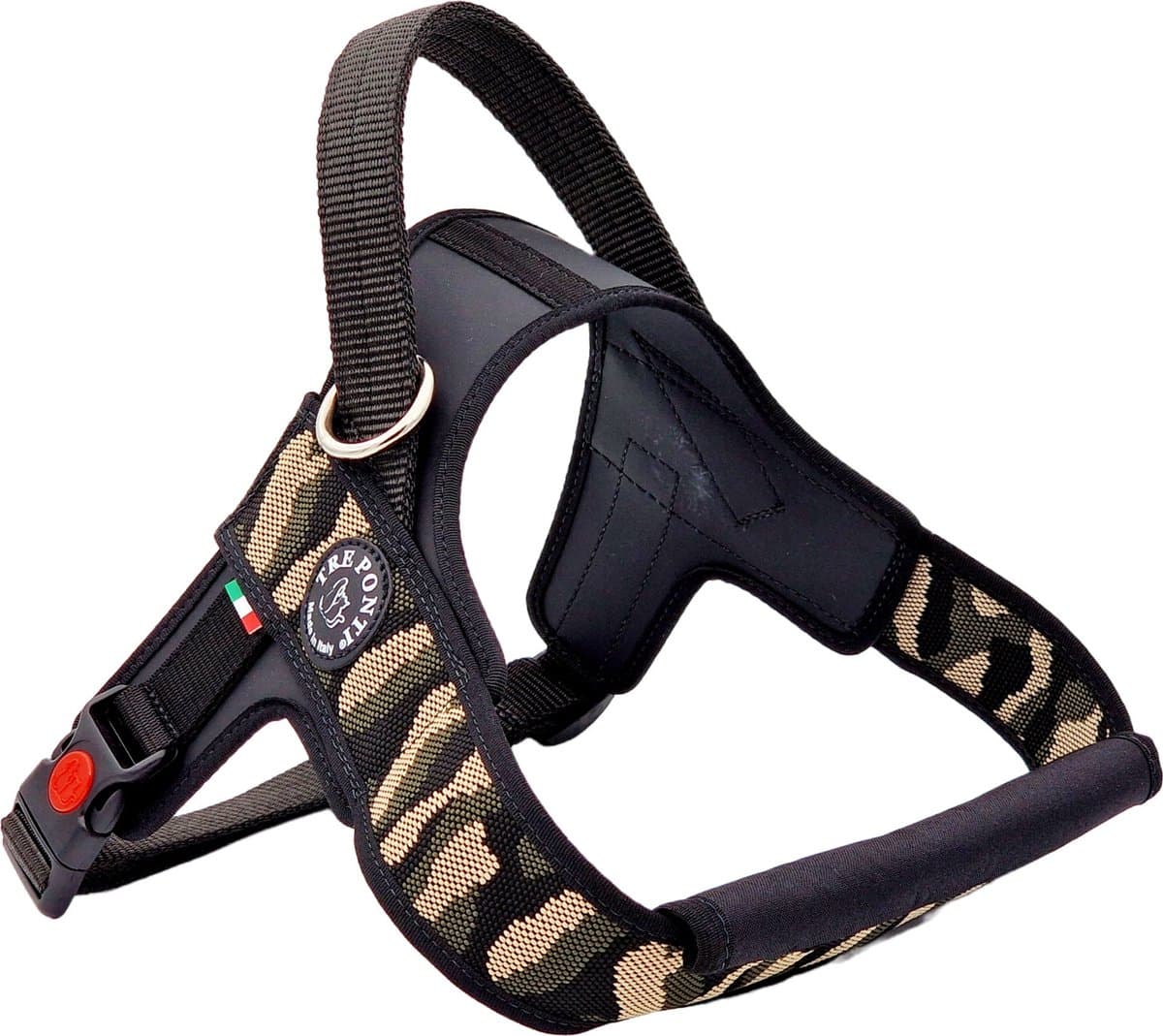 Tre Ponti Primio Plus Camouflage - Hondentuig - 90-120 cm 40/60 Kg