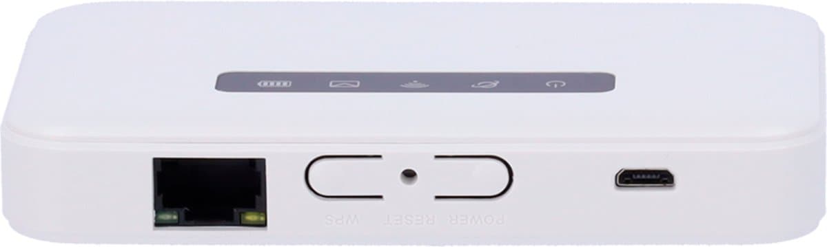 Safire SF-MIFI-4G-UPS - 4G MiFi Mobiele Router - Draadloos Internet - Simkaart Ondersteuning - Compact en Draagbaar