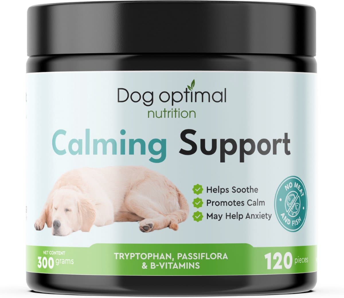 Dog Optimal Calming Support - Kalmerende Hondenkoekjes - 120 stuks