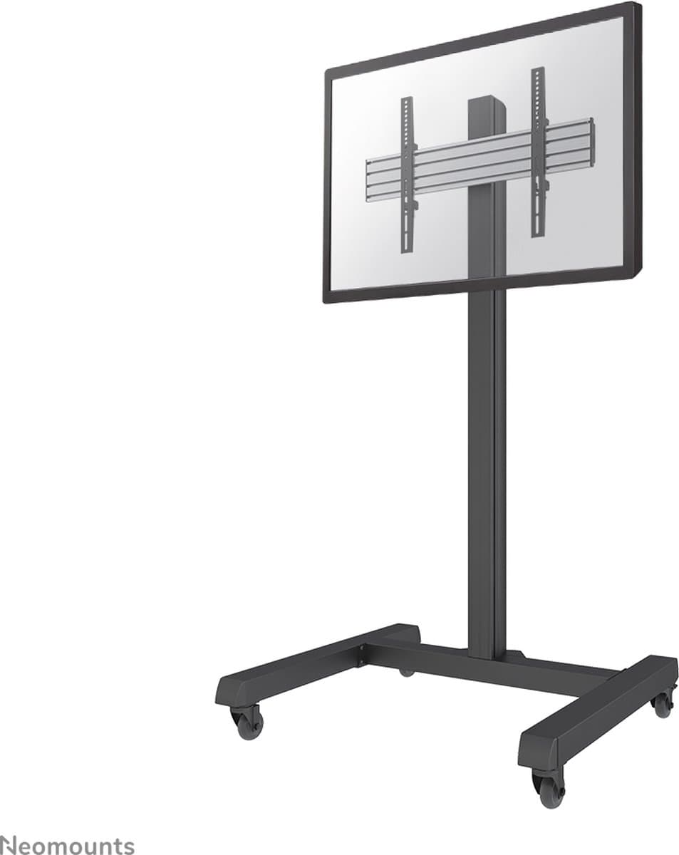 Neomounts NMPRO-M1 TV trolley - 32-75" - max 50 kg - VESA 100x100-600x400 - zwart