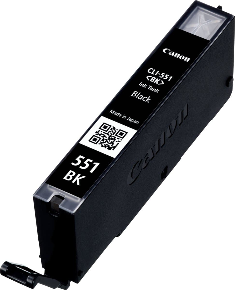 Canon CLI-551BK zwarte inktcartridge, 1 stuk