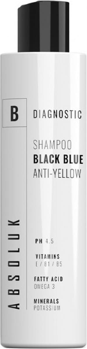 ABSOLUK - Black Blue Anti-Yellow Shampoo - 300ML