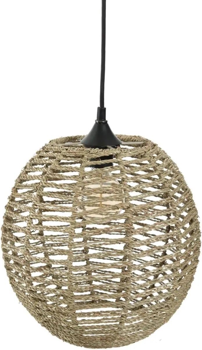 Atmosphera Hanglamp - Design - Metal - Rotan - 33 cm