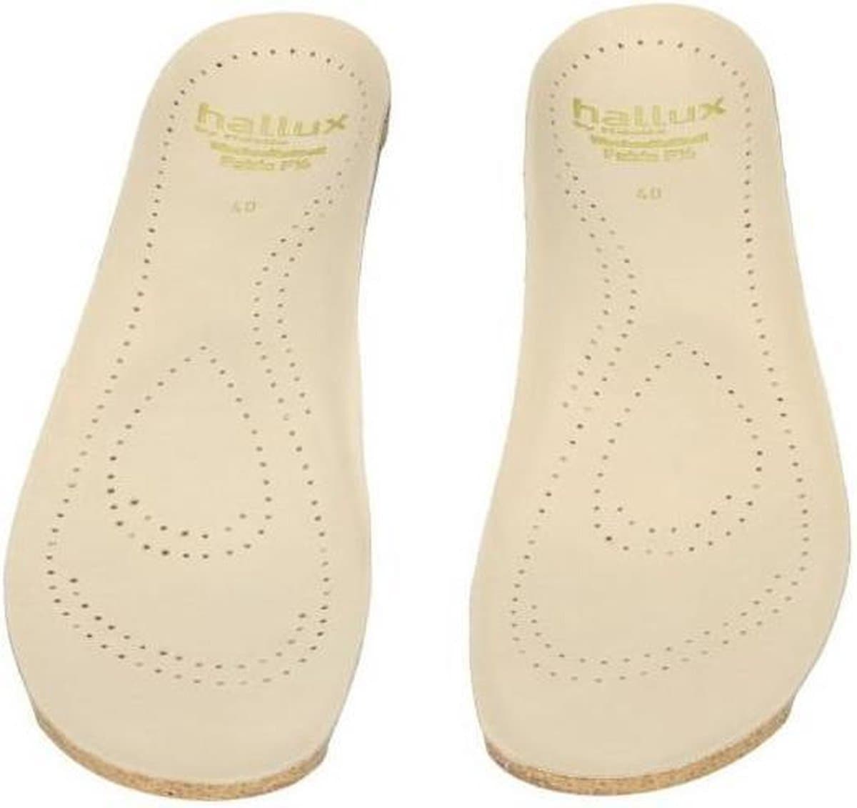 Fidelio Hallux - beige - binnenzolen - maat 36