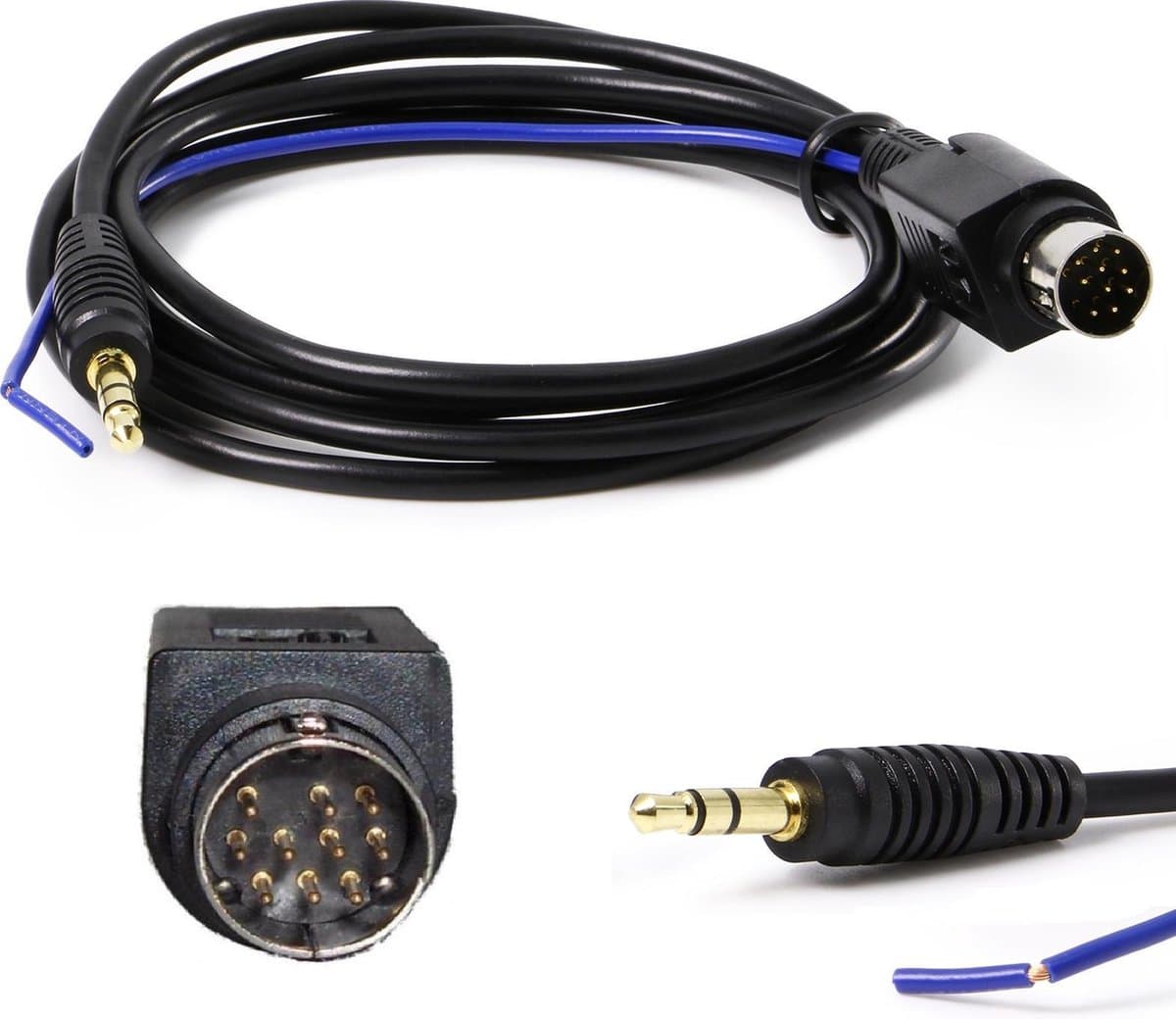 Aux Kabel Adapter Geschikt Voor Vw MFD1 MFD RNS Golf 4 Polo Passat Fox Sharan T5