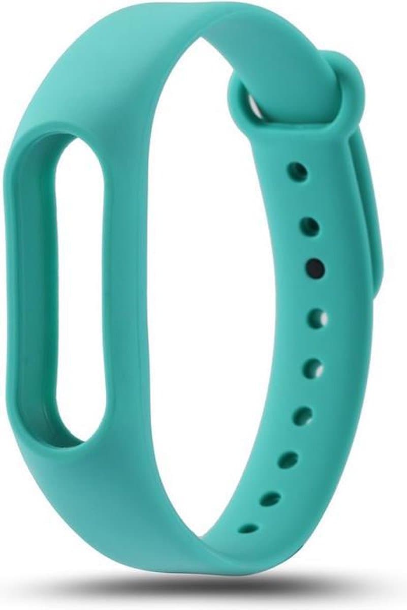 NedRo Siliconen bandje - Xiaomi Mi Band 2 - Bleu turquoise