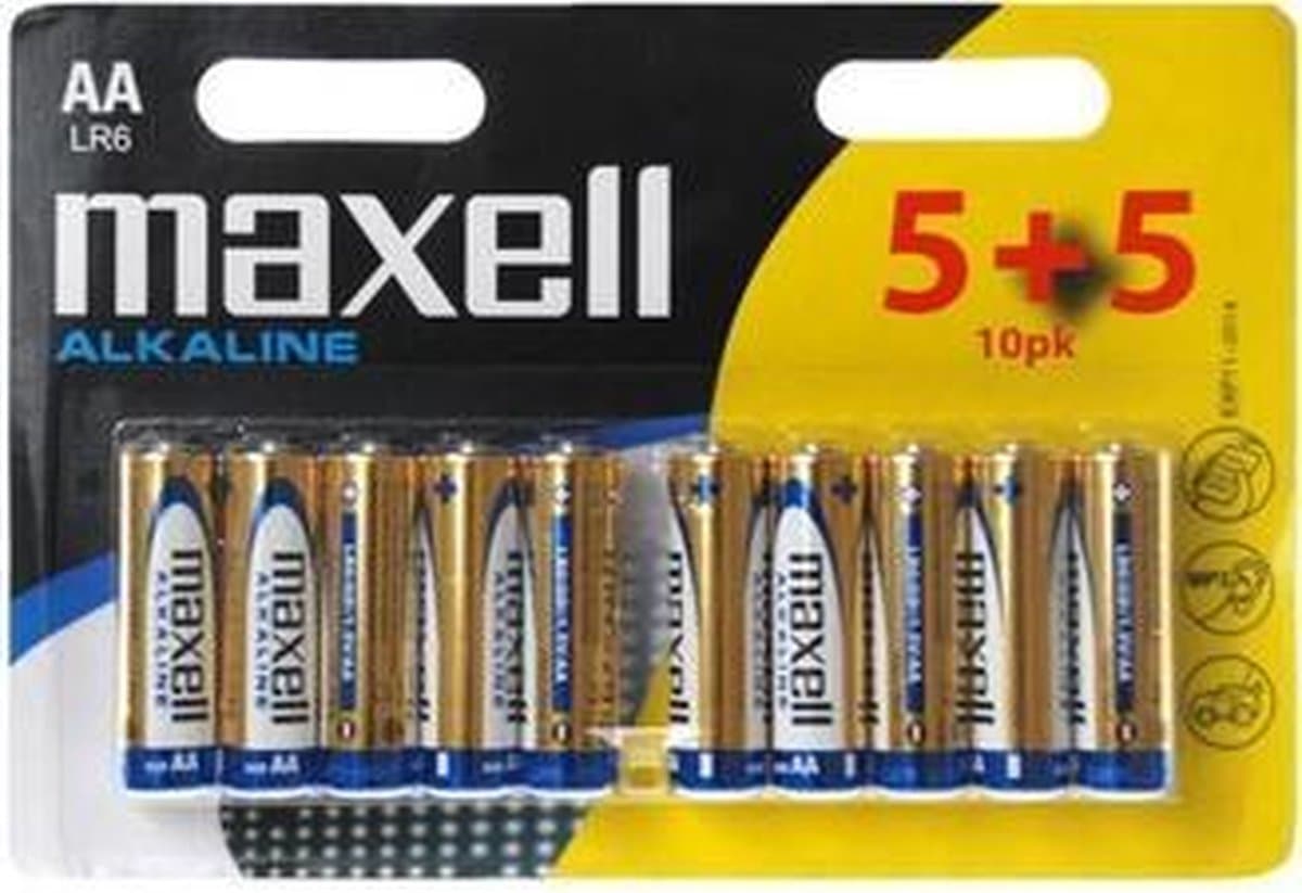Maxell LR6 AA Wegwerpbatterij Alkaline