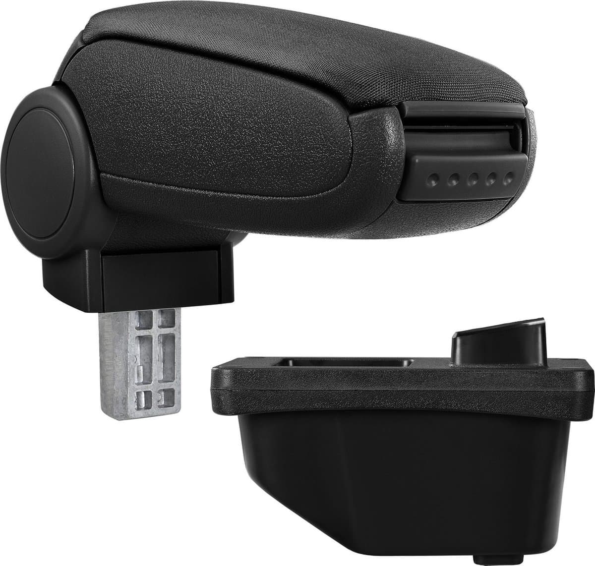 [pro.tec]® Armsteun-Peugeot 308 I-2007-2015-SW-CC-stof-zwart