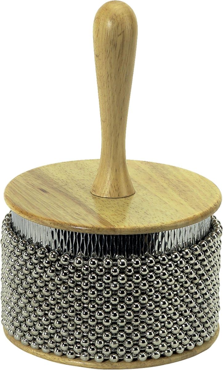 Latin Percussion Cabasa DeLuxe Natur LP234C houtkorpus met metaalfläche - Cabasa