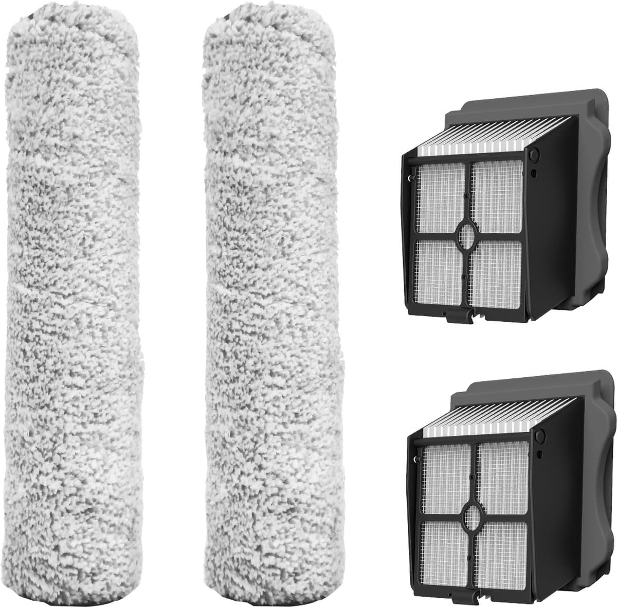 Tineco - accessoire set (2x Hepa & 2x brush) - voor IFloor 3 Plus, Floor One S3, Ifloor Breeze