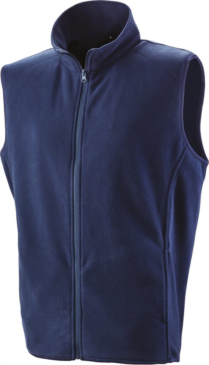 Result Micro fleece gilet R116X - Navy - XS