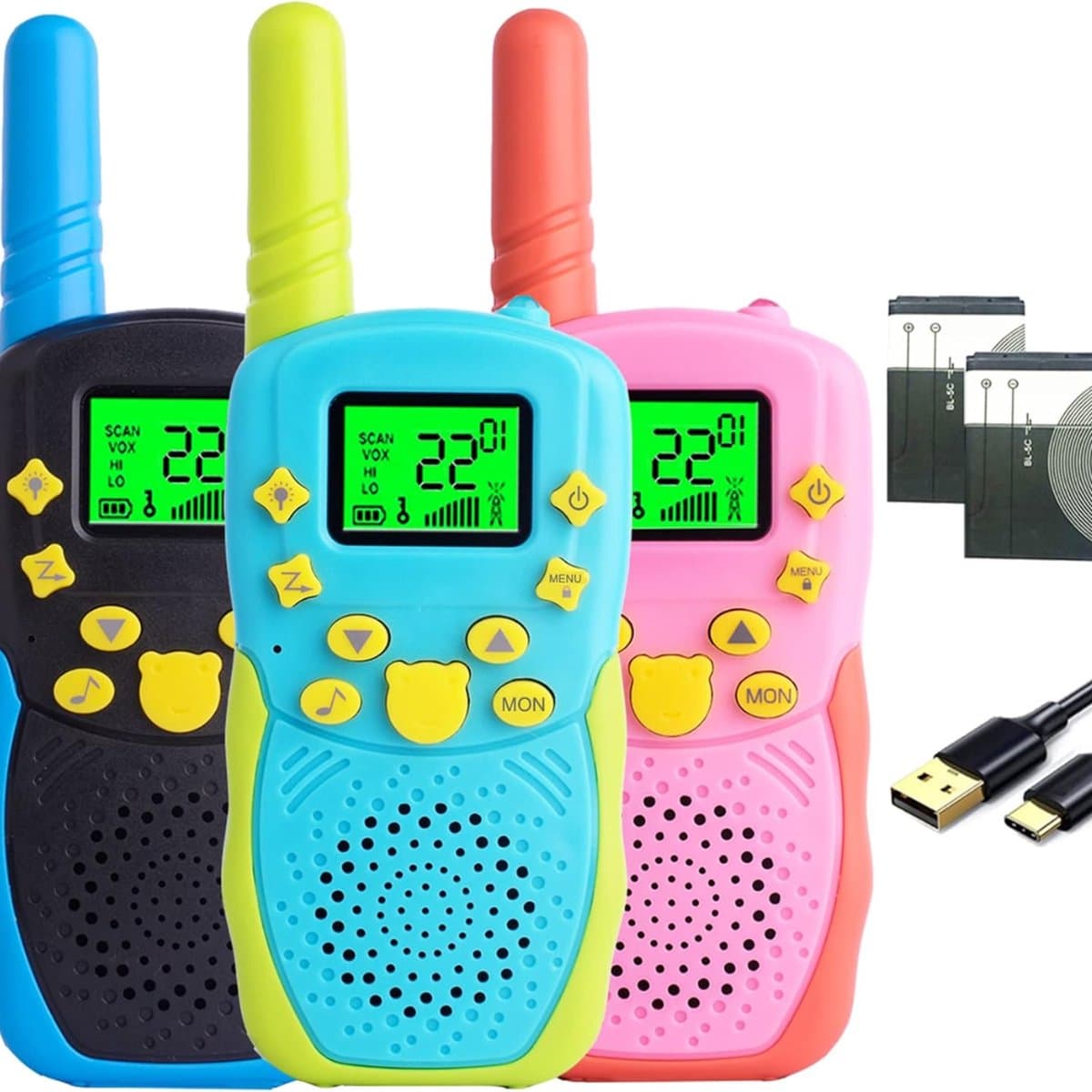 Velox Walkie Talkie Oplaadbaar - Walkie Talkie Kinderen - Walkie Talkie Met Oplader - Walkie Talkie Kinderen Oplaadbaar - Walkie Talkie Oplaadbaar Kinderen