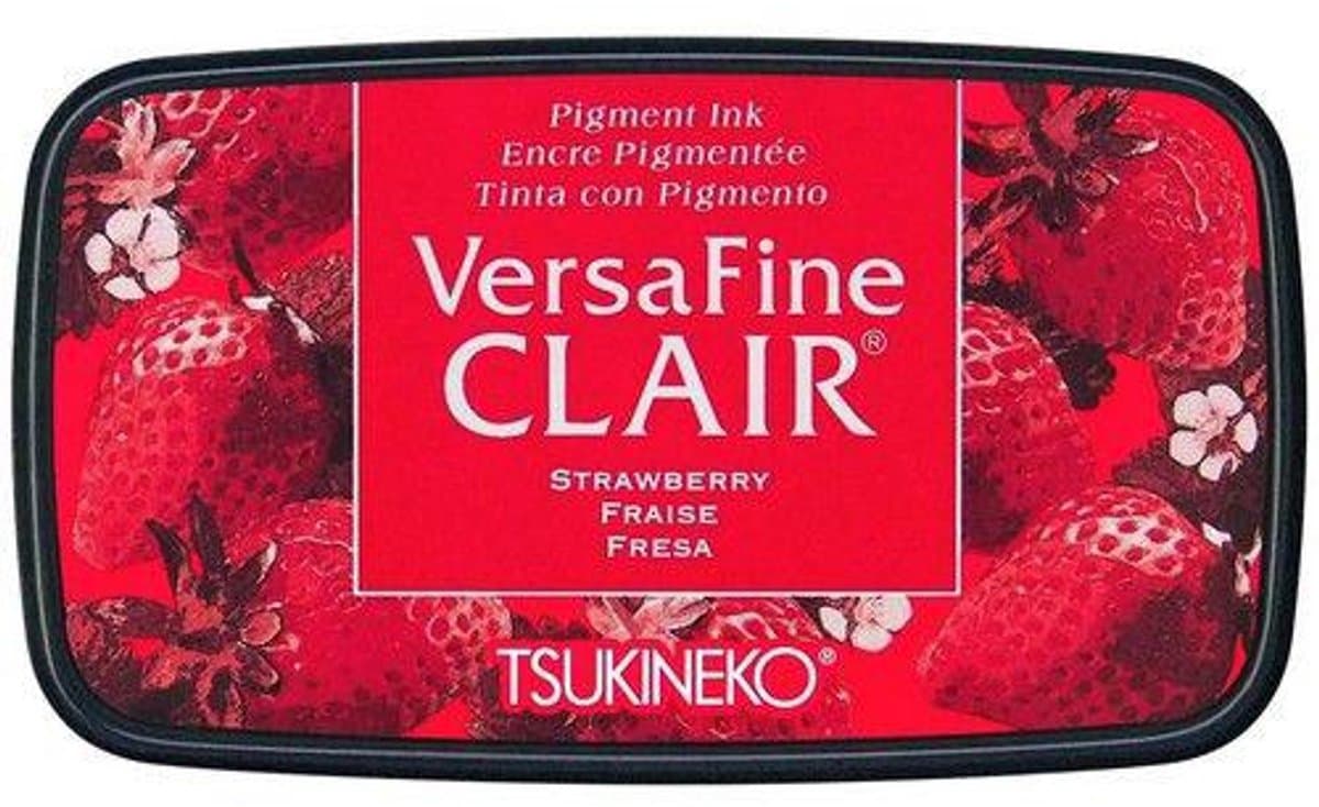 VERSAFINE CLAIR INKPAD STRAWBERRY