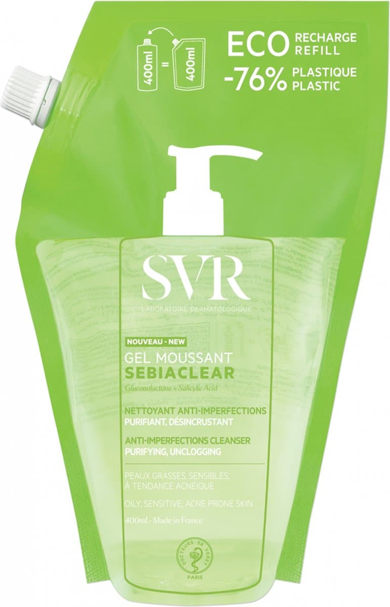 SVR Sebiaclear Anti-Imperfection Foaming Gel Eco-Refill 400 ml