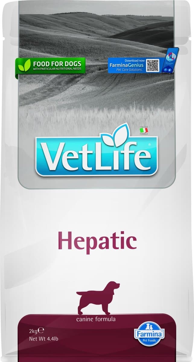 Farmina VetLife Hepatic - Hondenvoer - 2 kg