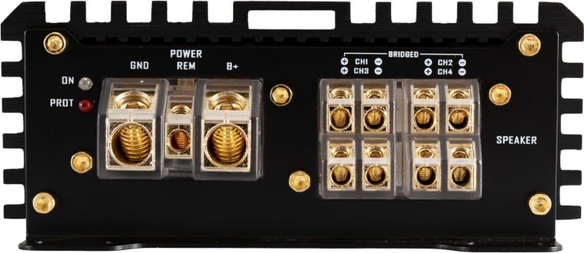DLS Signature CAS4 4 Kanaals Klasse AB Versterker – High End 4x130W Audio Upgrade met DSP Bypass