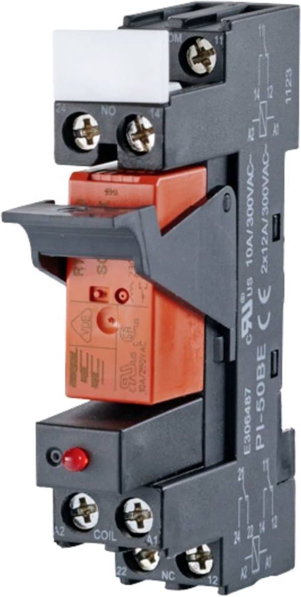 Metz Connect RM21 24 V AC Relais 24 V/AC (max) 1x wisselcontact 1 stuk(s)