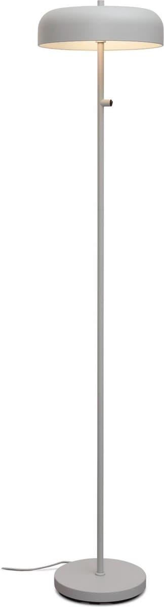it's about RoMi Vloerlamp Porto - Grijs - Ø30cm - Modern - Staande lampen voor Woonkamer - Slaapkamer