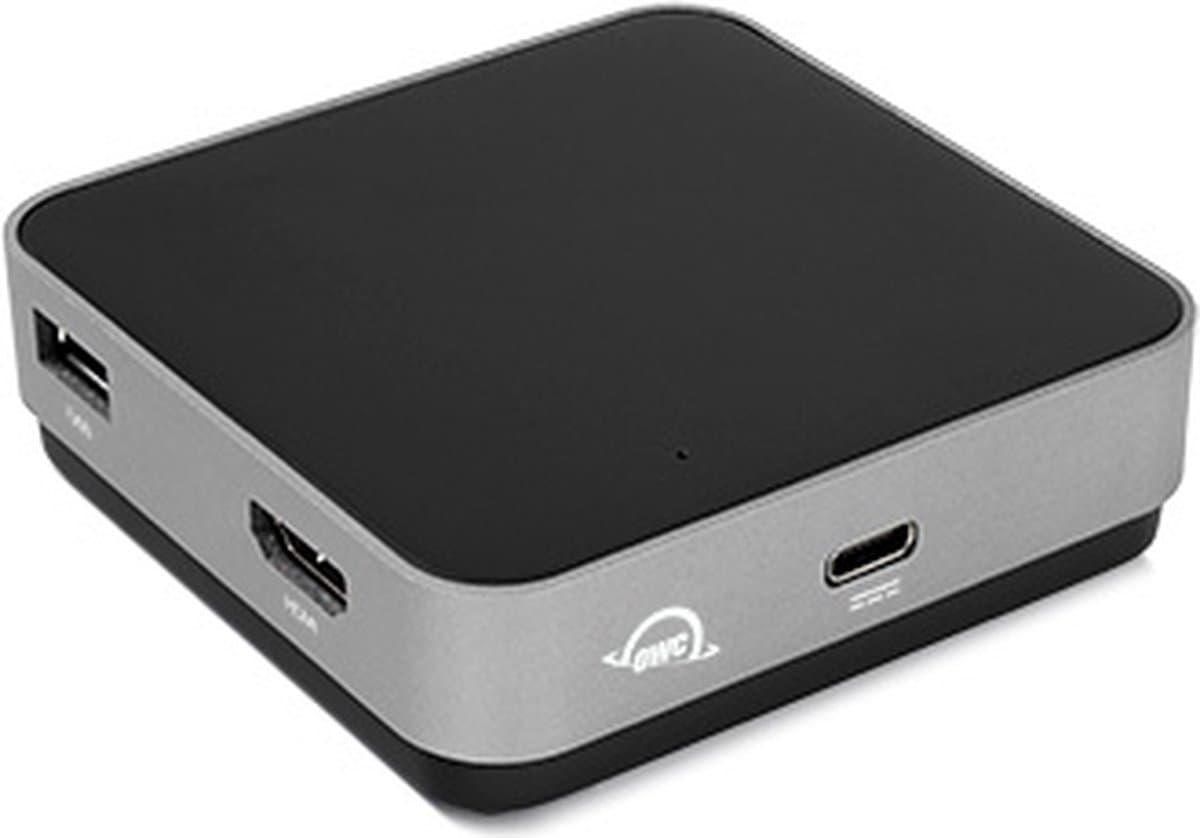 OWC USB-C Travel Dock Bedraad USB 3.2 Gen 1 (3.1 Gen 1) Type-C Grijs