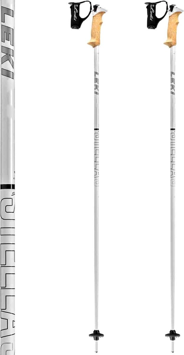 LEKI - stella s - Skistokken dames - Wit