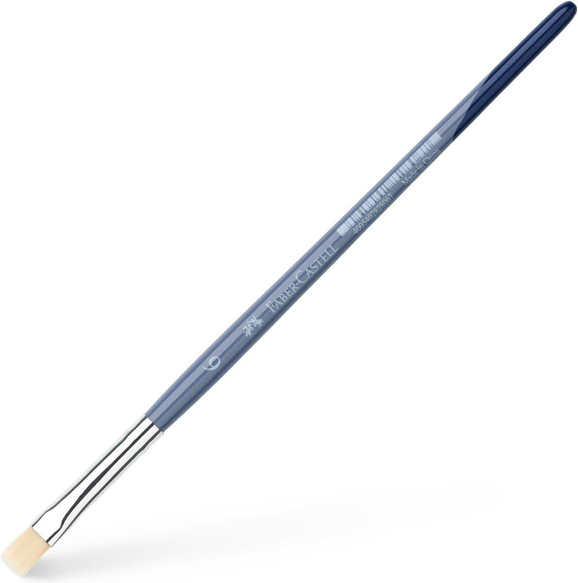 Faber-Castell penseel - plat - nr 6 hobbypenseel - FC-282806