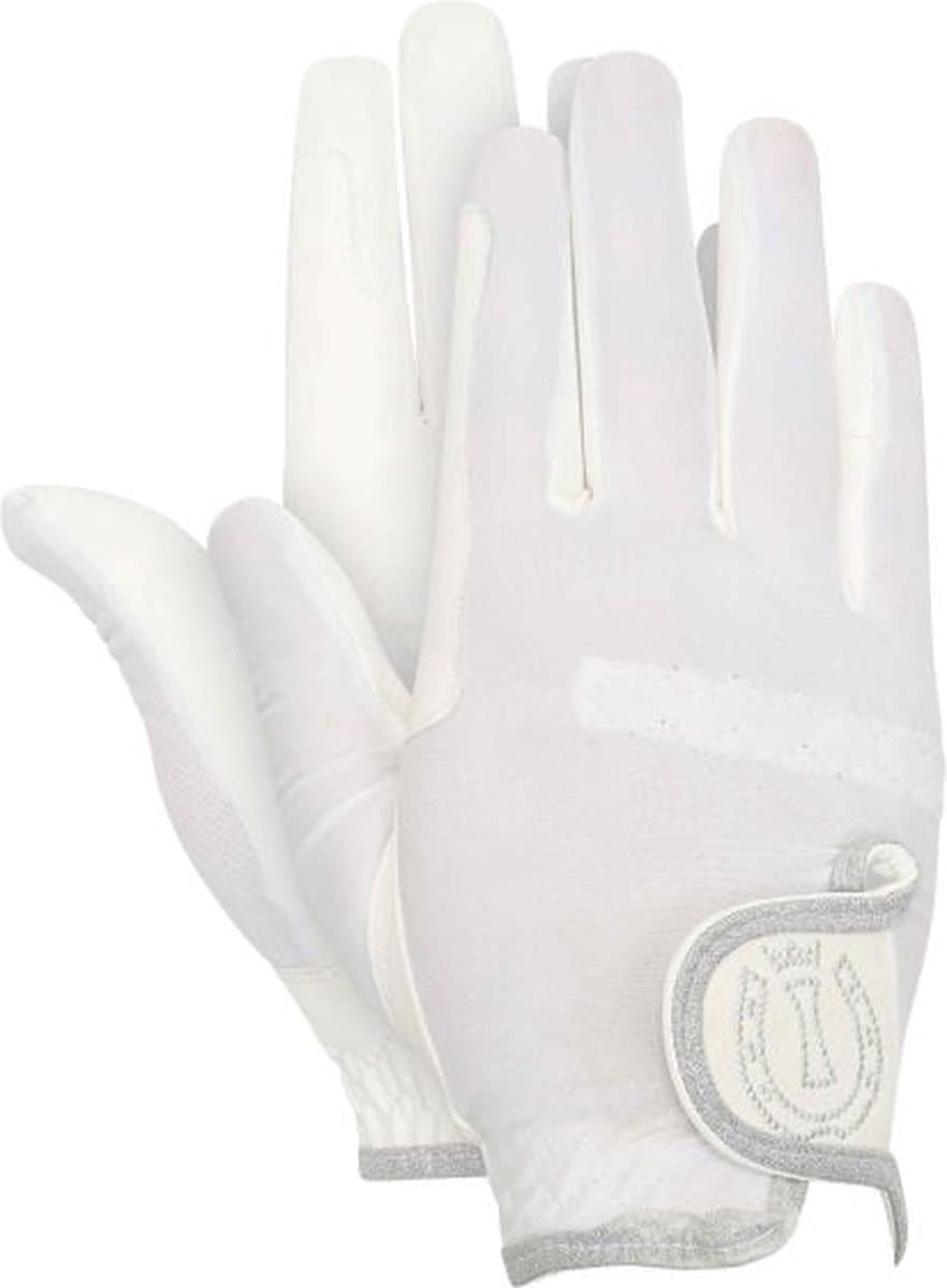 Imperial Riding - Handschoenen Summer Snap - Magnetische Sluiting - Wit - L