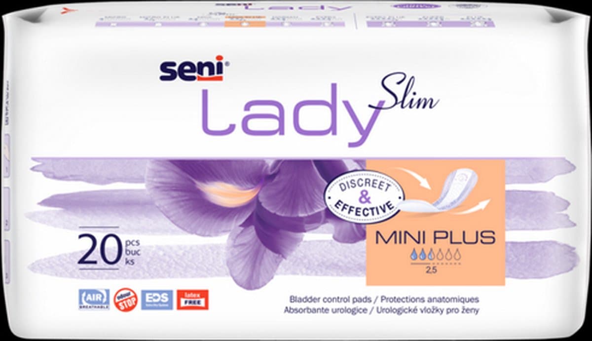 Seni Lady Slim Mini Plus - 60 pakken van 20 stuks