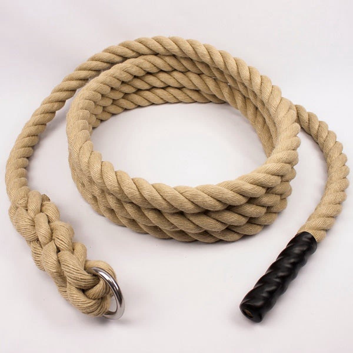 OBSTACLE SHOP - Klimtouw met Ring 9 Meter- Kunsthennep - 35mm