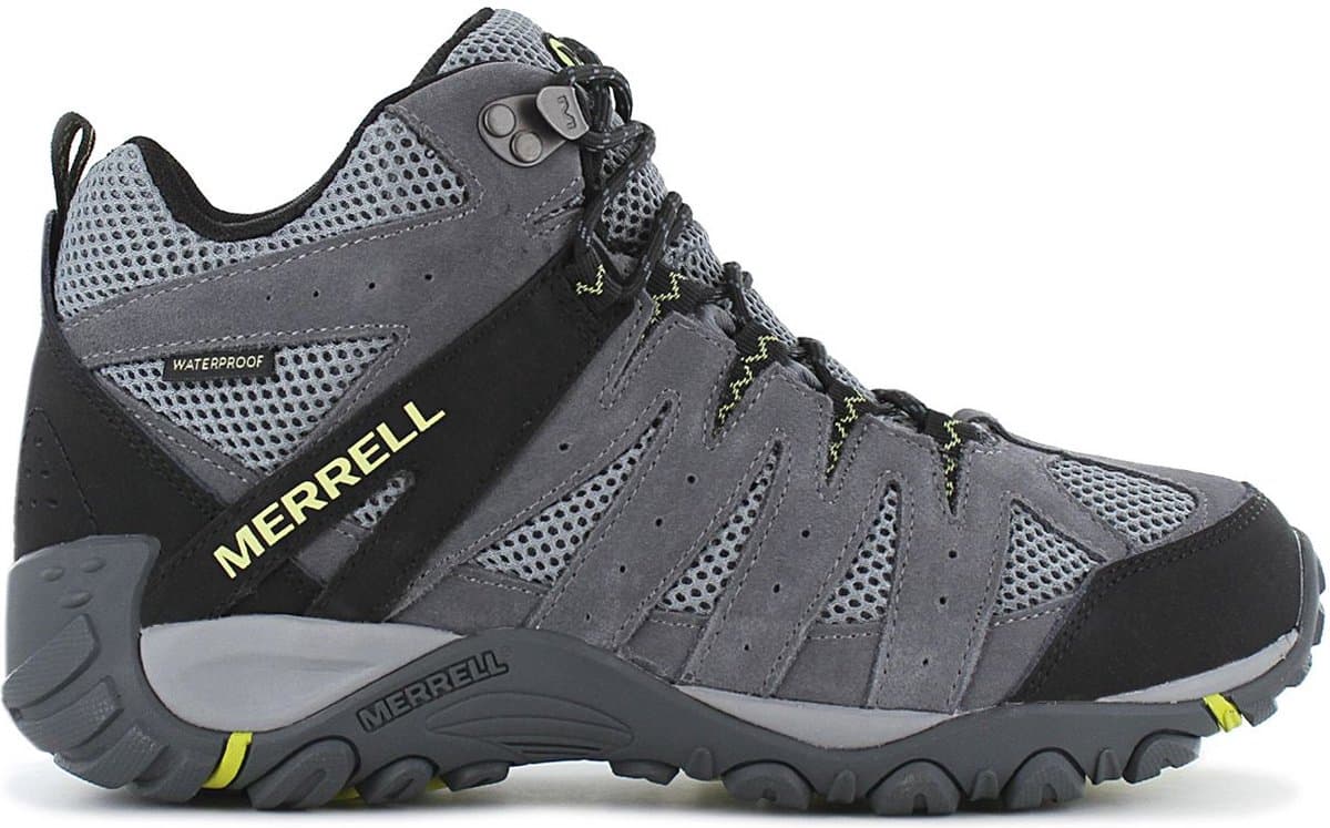 Merrell Accentor 2 Vent Mid Waterproof Heren Wandelschoenen Grijs Maat 43