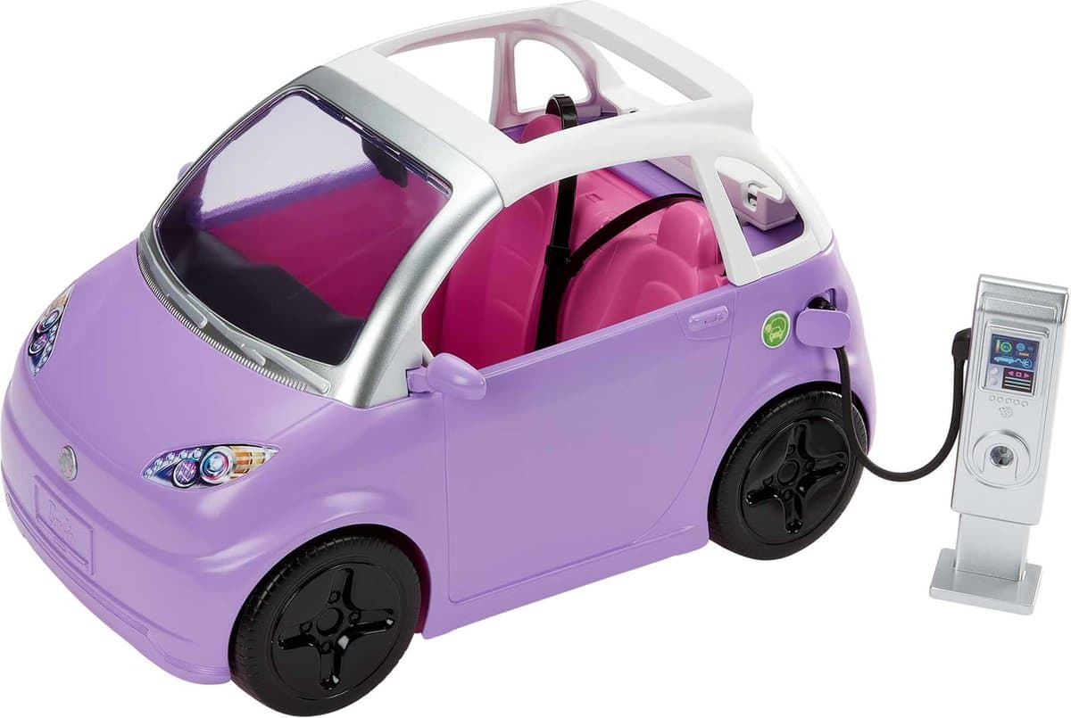 Barbie Elektrische Auto - Speelgoedvoertuig