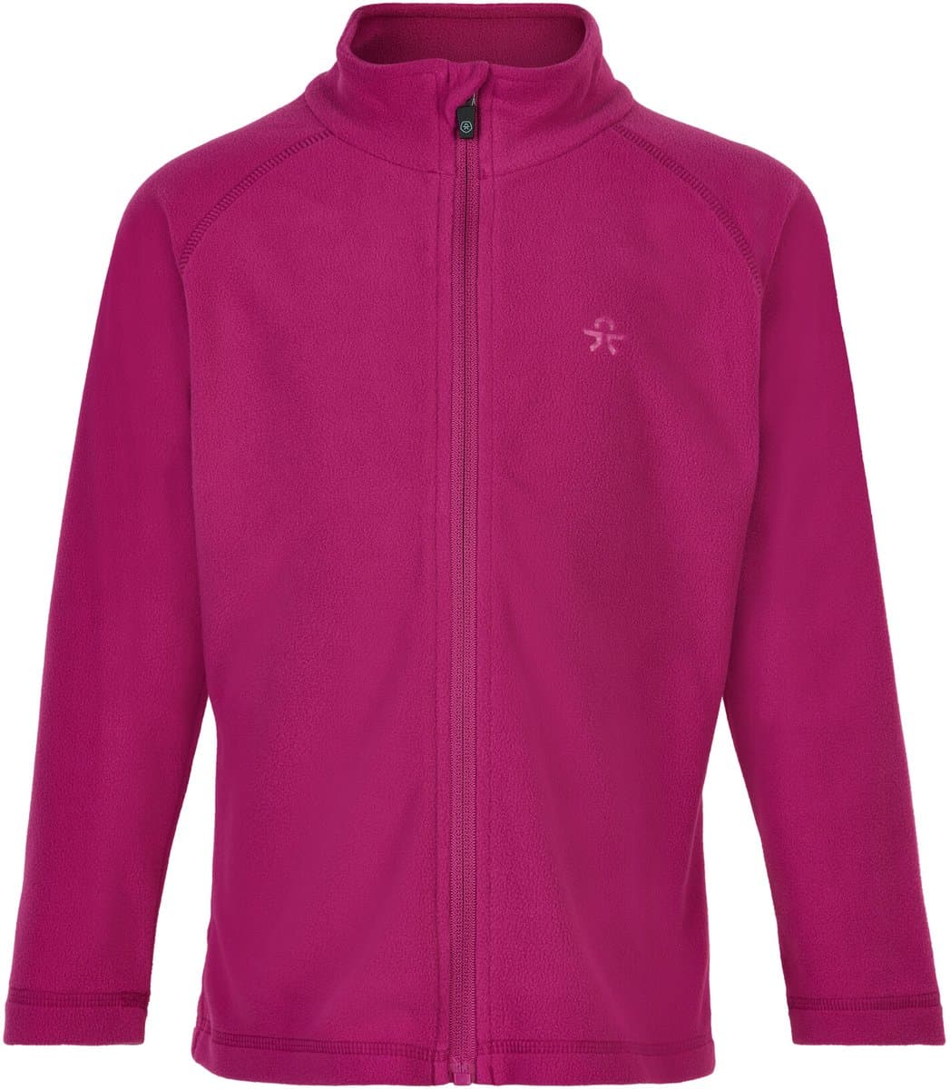Color Kids - Fleece jas voor kinderen - Gerecycled - Festival Fuchsia - maat 164cm