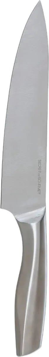 5five Vervormd RVS Koksmes - 34 cm, Zilver