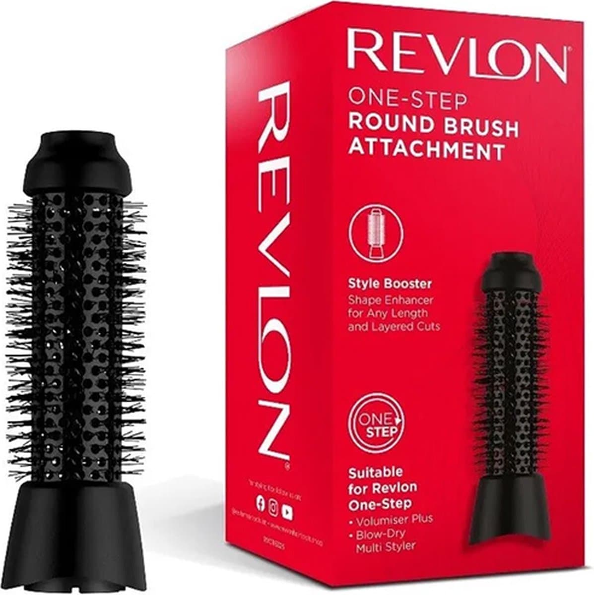 REVLON - ONE STEP ROUND BRUSH ATTACHMENT