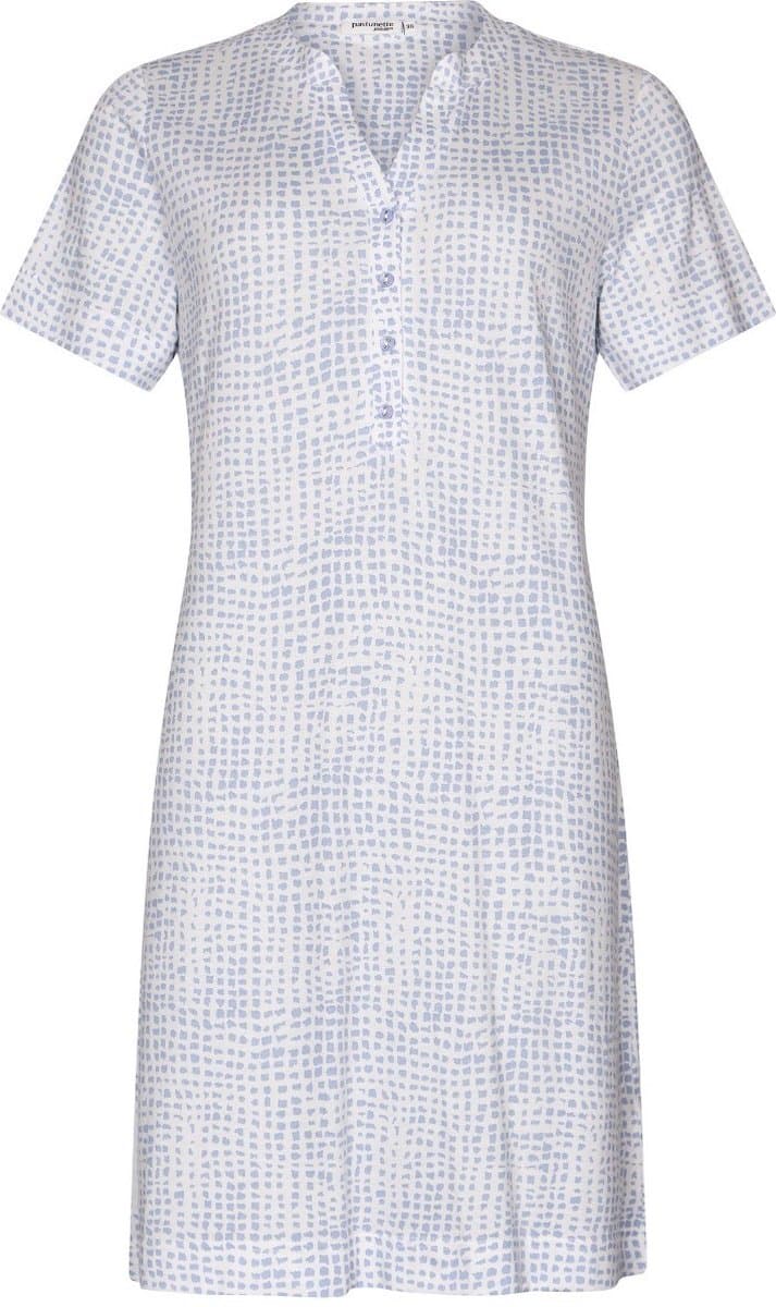 Dames Nachthemd Pastunette Premium - Soft Sketches - Katoen/Modal - Maat 42