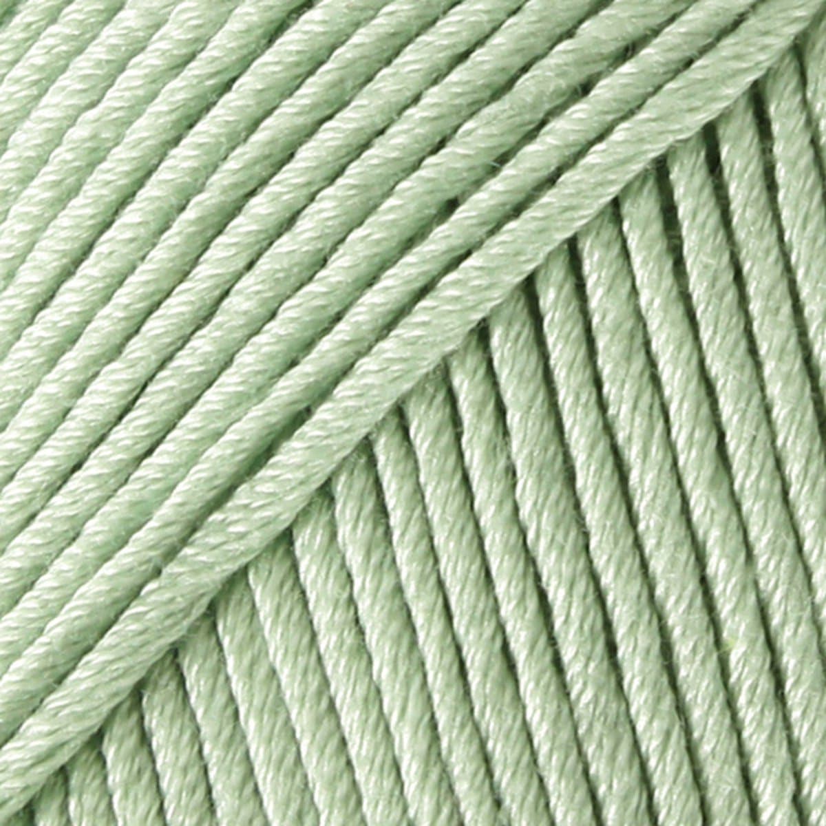 DROPS Muskat Uni Colour - 20 licht mintgroen - Katoen Garen