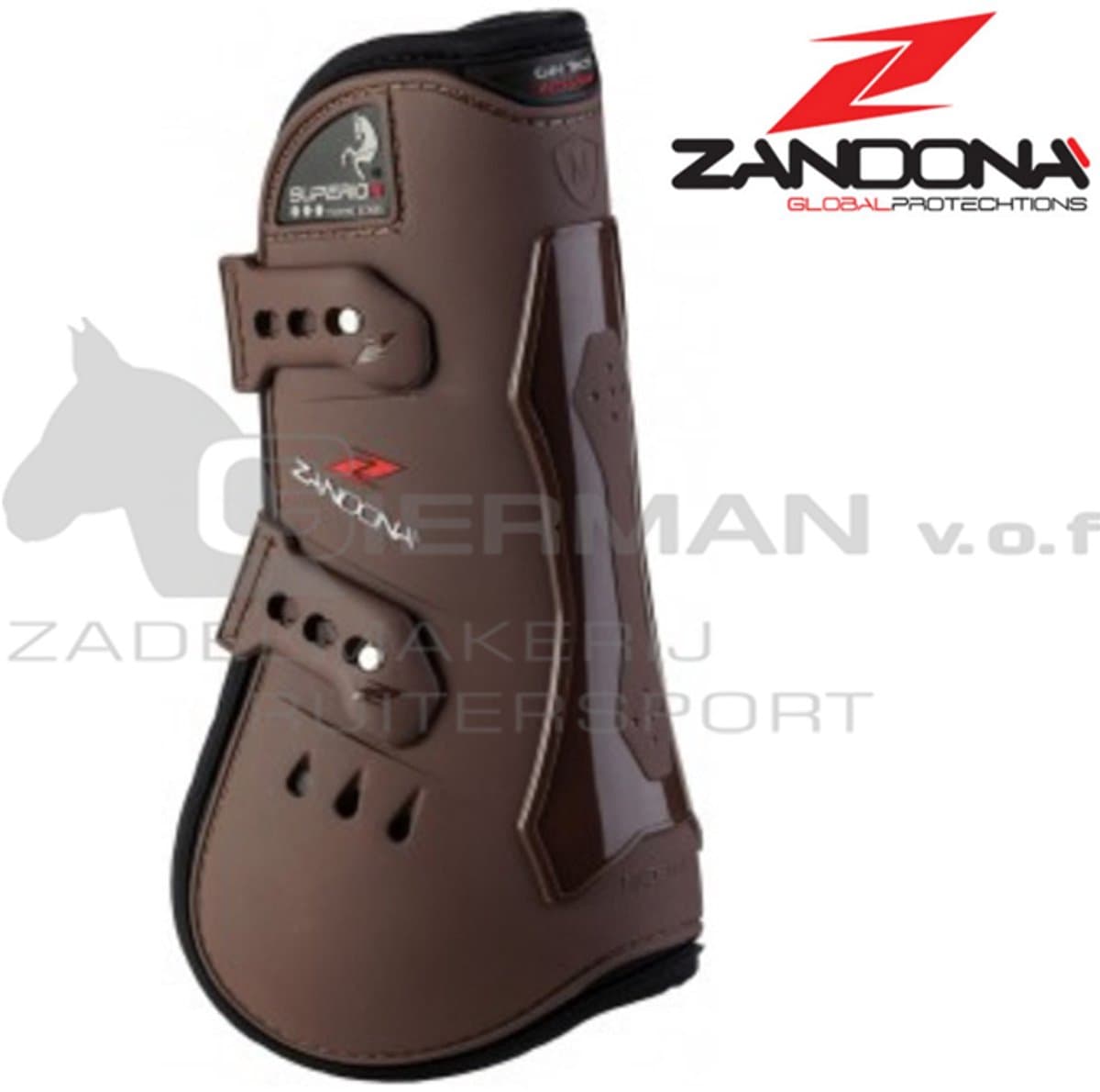 Zandona Superior Peesbeschermers Bruin - M