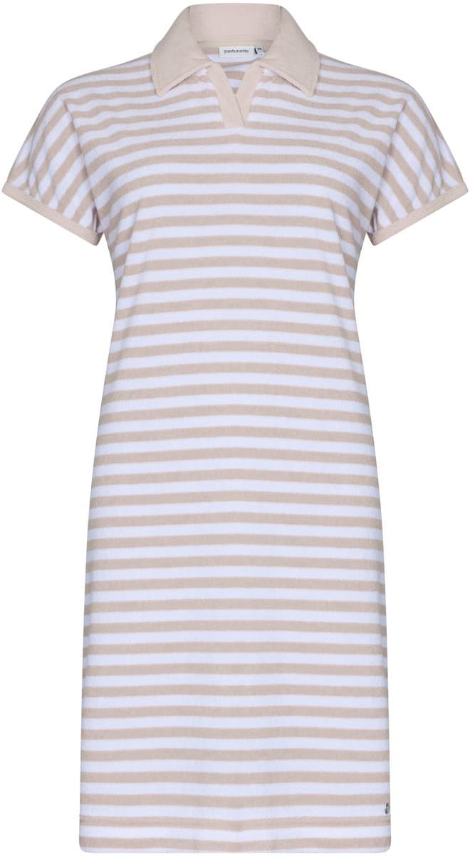 Dames Nachthemd Pastunette - Beige Dream - Badstof - Maat 38