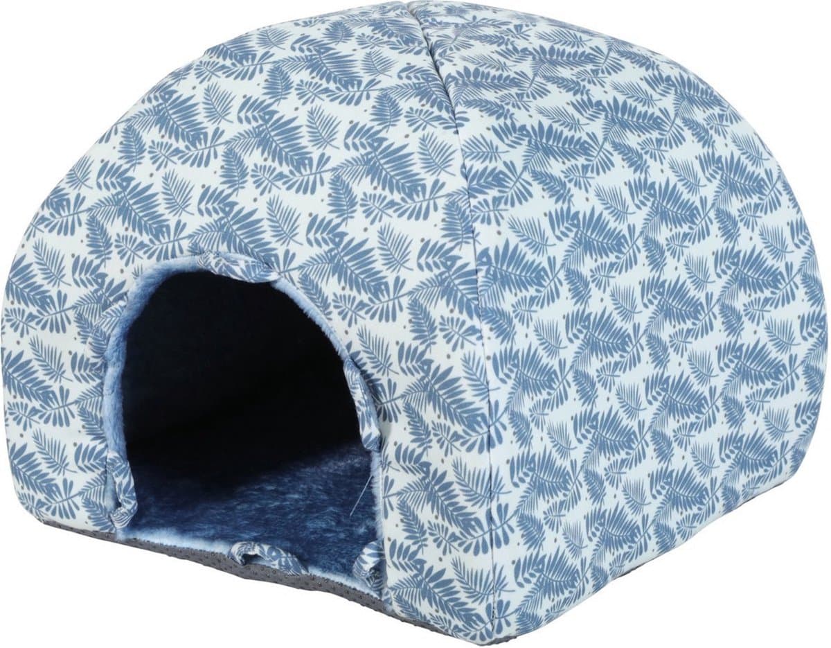Zolux Neolife Cavia Igloo - Kooi Accessoire - Ø26.5x21.5 cm Blauw Wit
