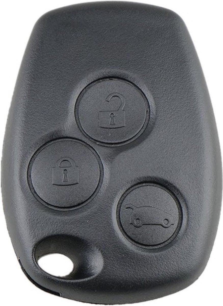 VCTparts® Renault Afstandsbediening Sleutel Behuizing [Twingo-Megan-Modus-Clio-Kangoo-Logan] (excl. chip en sleutel)
