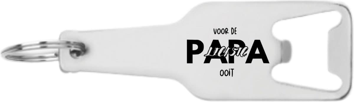 Akyol - voor de liefste papa ooit flesopener - Papa - familie - cadeau - 105 x 25mm