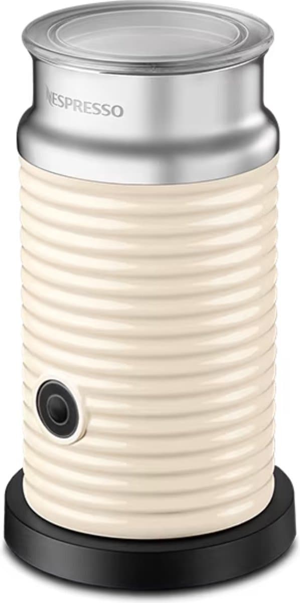 Nespresso Aeroccino 3 Melkopschuimer - Elektrische melkopschuimer - Wit/Creme - max. 120ml