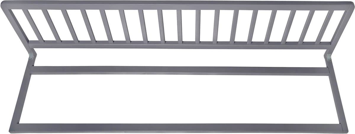 Safetots Houten Bedhekje, Grijs, 38cm Hoog x 140cm Breed