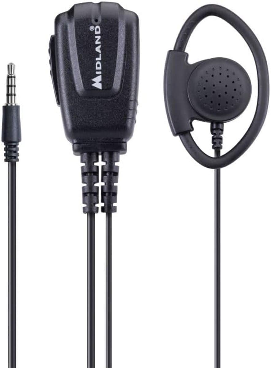 Universele Communicatie Headset voor Portofoons - Microfoon en Oortelefoon