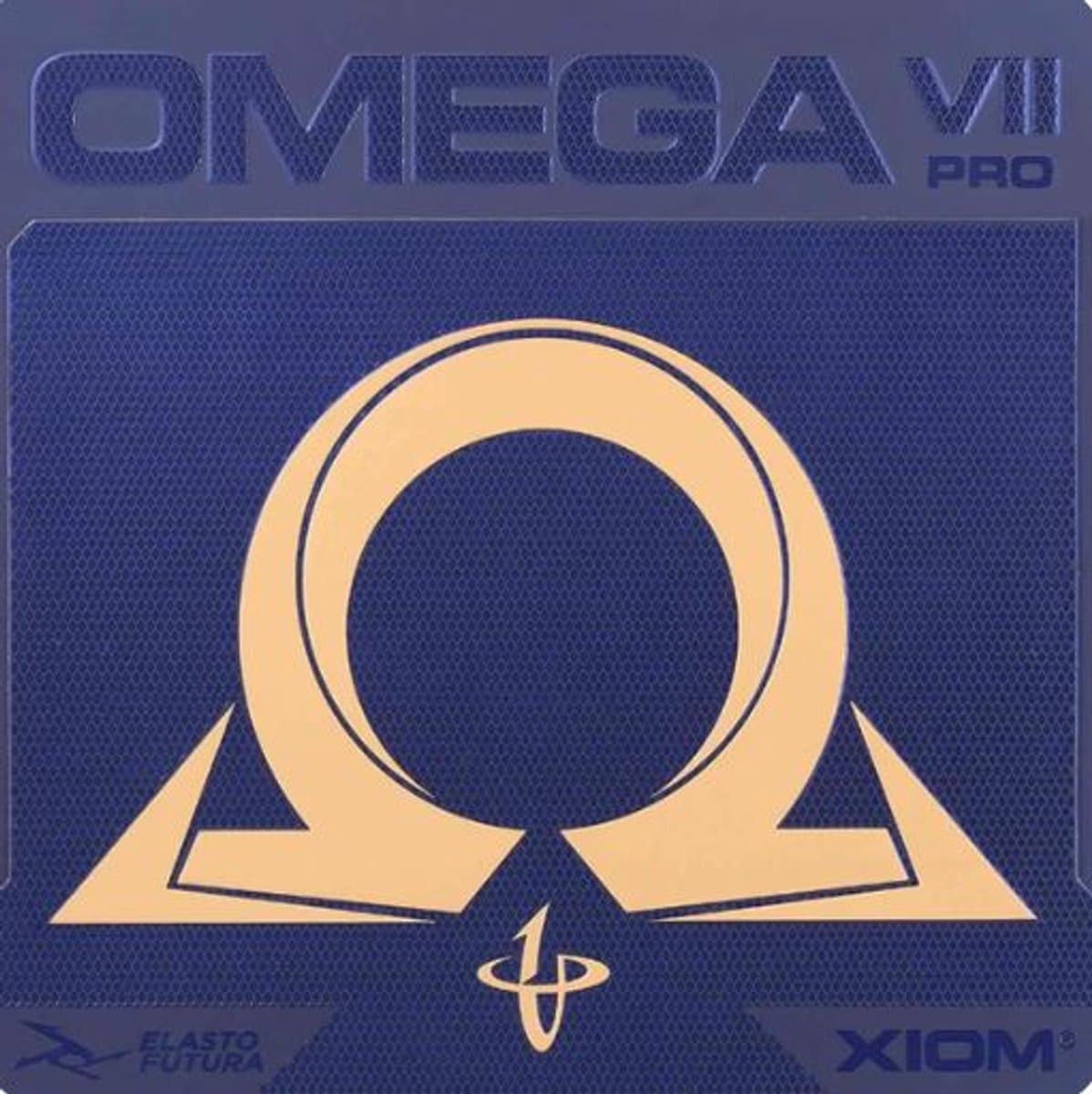Xiom Omega 7 Pro - Rood - Max - Tafeltennis Rubbers