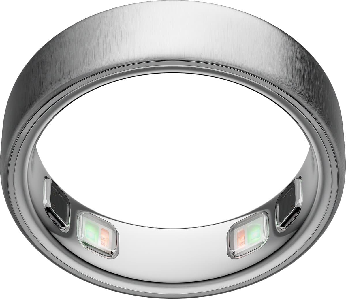 Oura Ring 5 Brushed Silver - Size 11